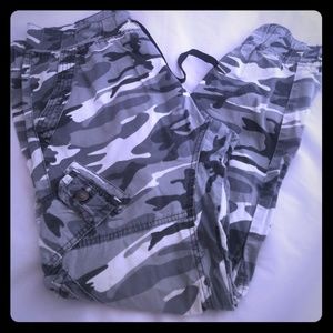 Royal Premium black and white camaflouge jeans